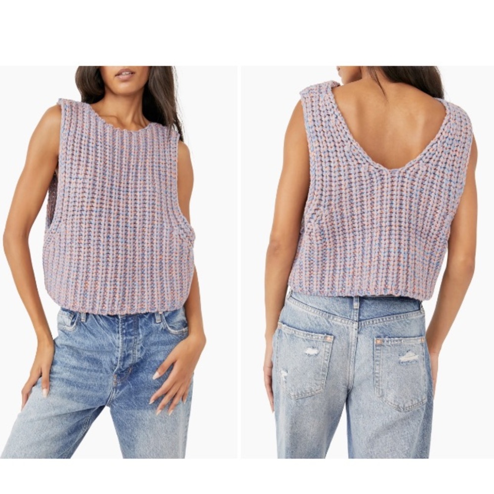 Free People Hoopla Sweater Vest